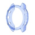 For Garmin Epix Gen2 Non-full Coverage Hollow TPU Watch Case(Transparent Blue)
