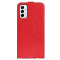 For Samsung Galaxy M23 5G R64 Texture Single Vertical Flip Leather Phone Case(Red)