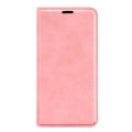 For OPPO Realme GT Neo 3 Retro-skin Magnetic Suction Leather Phone Case(Pink)