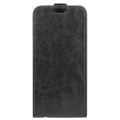 For Samsung Galaxy M53 R64 Texture Vertical Flip Leather Phone Case(Black)