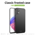 For Samsung Galaxy A53 5G MOFI Frosted PC Ultra-thin Hard Phone Case(Black)