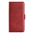 For Ulefone note 10 Dual-side Magnetic Buckle Leather Phone Case(Red)