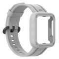 For Xiaomi Redmi Watch 2 Lite Silicone Solid Color Watch Band(Grey)