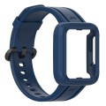 For Xiaomi Mi Watch 2 Lite Silicone Solid Color Watch Band(Dark Blue)