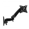 F150 Full Motion Monitor Wall Mount TV Wall Bracket with Adjustable Gas Spring Arm for 17-27 inch LE