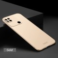 For Xiaomi Redmi 10A MOFI Frosted PC Ultra-thin Hard Case(Gold)