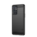 For OnePlus Nord 2T MOFI Gentleness Series Brushed Texture Carbon Fiber Soft TPU Case(Black)
