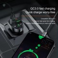 C8 Car  U Disk Bluetooth Player Fm Transmitter  QC3.0 Dual USB Ports Fast Charging