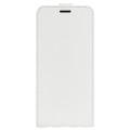 For Motorola Moto G42 R64 Texture Vertical Flip Leather Phone Case(White)