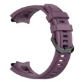 For Amazfit T-Rex 2 Silicone Leisure Watch Band(Dark Purple)
