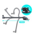 A190+X51 Car Phone Holder Dashboard Windshield Sucker Mount Bendable Long Arm Stand