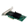 ST7238 PCIE X4 4 Port Gigabit Server Network Card Chip I340