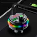 PDF17 Car Bluetooth 5.0 Charger FM Transmitter Type-C Dual USB MP3 Music Player