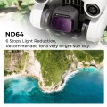 For DJI Mini 3 Pro K&F CONCEPT KF01.2040 ND64 Filter 6-stops HD Light Reduction Filter