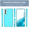 For Samsung Galaxy S23 5G Candy Series TPU Phone Case(Transparent Blue)