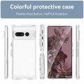 For Google Pixel 7 Pro Candy Series TPU Phone Case(Transparent)