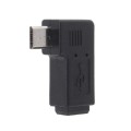 90 Degree Mini USB Female to Micro USB Male Adapter