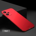 For Xiaomi Redmi Note 12 Pro 5G China MOFI Micro Frosted PC Ultra-thin Hard Case(Red)