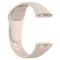 For Redmi Watch 3 Loop Type Solid Color Silicone Watch Band(Ivory)