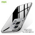 For vivo iQOO11 MOFI Ming Series Ultra-thin TPU Phone Case(Transparent)