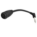 JUNSUNMAY 6.35mm 1/4 inch Male to Female 5 Pin MIDI Audio Stero Adapter, Cable Length: 20cm