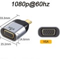 USB-C Male to VGA Female Adapter Converter