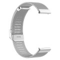 For Fitbit Versa 4 / Versa 3 / Sense 2 / Sense Integrated Milan Buckle Fine Mesh Metal Watch Band(Si