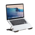 P3 Adjustable Aluminum Foldable Portable Laptop Notebook Fan Stand Bracket