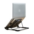 P3 Adjustable Aluminum Foldable Portable Laptop Notebook Fan Stand Bracket