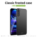 For Samsung Galaxy S23 FE 5G MOFI Frosted PC Ultra-thin Hard Phone Case(Black)
