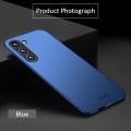 For Samsung Galaxy S24 5G MOFI Frosted PC Ultra-thin Hard Phone Case(Blue)