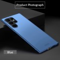 For Samsung Galaxy S24 Ultra 5G MOFI Frosted PC Ultra-thin Hard Phone Case(Blue)