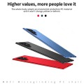 For Samsung Galaxy S24 Ultra 5G MOFI Frosted PC Ultra-thin Hard Phone Case(Red)