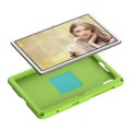 For Samsung Galaxy Tab S6 Lite 2024 EVA Hybrid PC Shockproof Tablet Case with Frame(Grass Green)