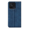 For Xiaomi Redmi 12C Retro-skin Magnetic Suction Leather Phone Case(Dark Blue)