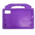 For  Lenovo Tab M11 /Xiaoxin Pad 11 2024 Thumb Bracket EVA Shockproof Tablet Case(Purple)