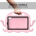 For Lenovo Tab M9 2023 Octopus Style EVA Hybrid PC Shockproof Tablet Case with Strap(Pink)