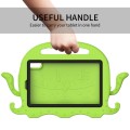 For Lenovo Tab M9 2023 Octopus Style EVA Hybrid PC Shockproof Tablet Case with Strap(Grass Green)