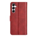 For Samsung Galaxy A34 Dual-side Magnetic Buckle Horizontal Flip Leather Phone Case(Red)