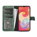 For Samsung Galaxy A04e Stitching Horizontal Flip Leather Phone Case(Green)