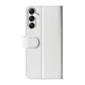 For Samsung Galaxy A34 5G R64 Texture Horizontal Flip Leather Phone Case(White)