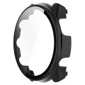 For Garmin Forerunner 965 PC + Toughened Film Integrated Watch Protective Case(Black)