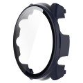 For Garmin Forerunner 965 PC + Toughened Film Integrated Watch Protective Case(Blue)