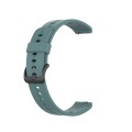 For Huawei Band 7 Solid Color Silicone Watch Band(Rock Cyan)