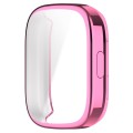 For Redmi Watch 3 TPU Fully Enclosed Watch Protective Case(Pink)