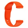 For Redmi Watch 3 Lite Sports Solid Color Silicone Replacement Watch Band(Orange)