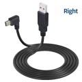 JUNSUNMAY 5 Feet USB A 2.0 to Mini B 5 Pin Charger Cable Cord, Length: 1.5m(Right)