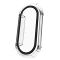 For Xiaomi Mi Band 8 ENKAY Hat-Prince Full Coverage PC Frame + Tempered Glass Film Watch Case(Transp