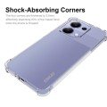 For Redmi Note 13 4G ENKAY Hat-Prince Transparent TPU Shockproof Phone Case