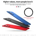 For Samsung Galaxy A34 5G PINWUYO Magnetic Magsafe Frosted PC Ultra-thin Hard Phone Case(Red)